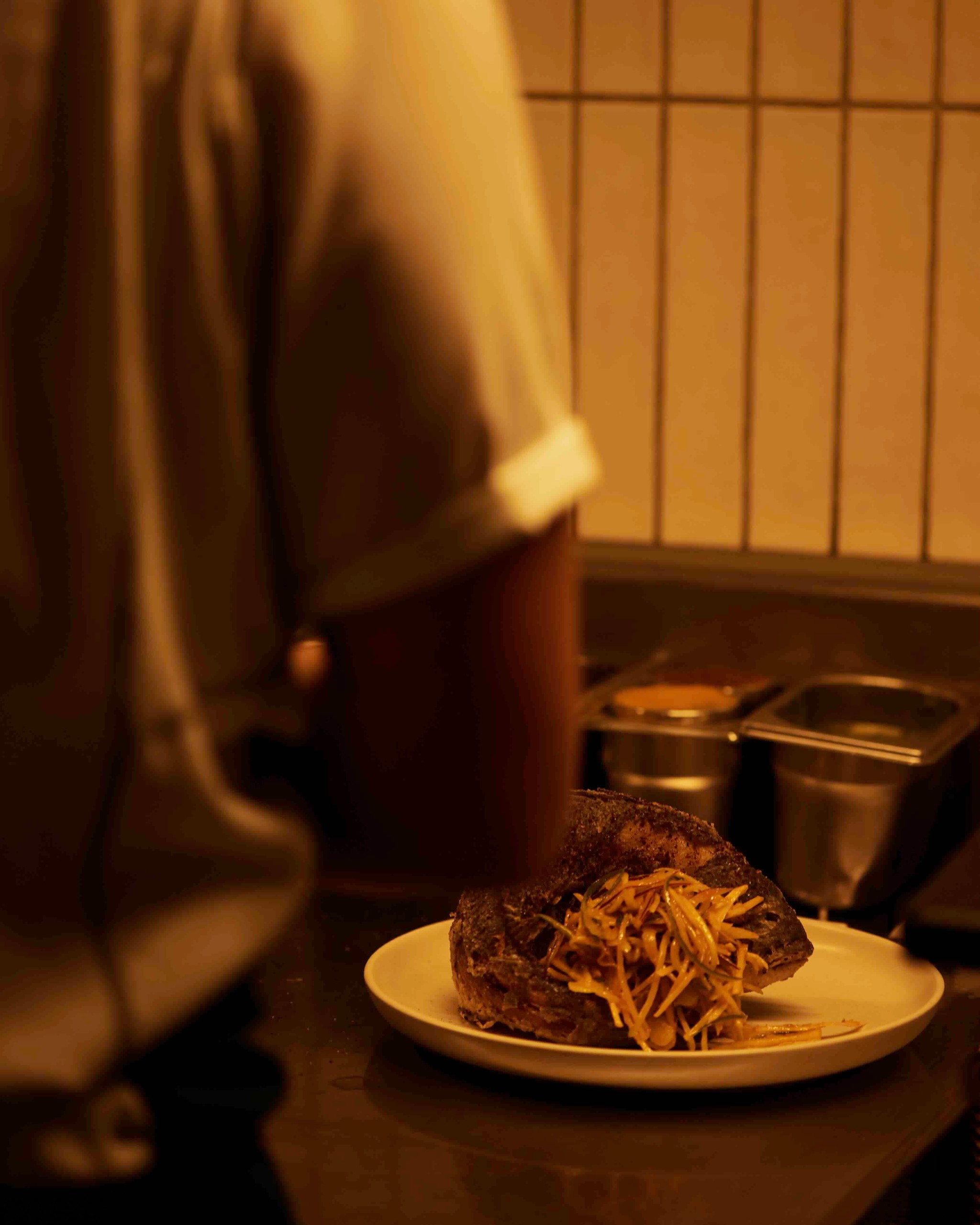 The Palomar culinary creation and bread service
